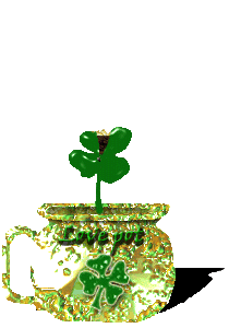 Love Pot 2 St.-Patrick's Day Clover